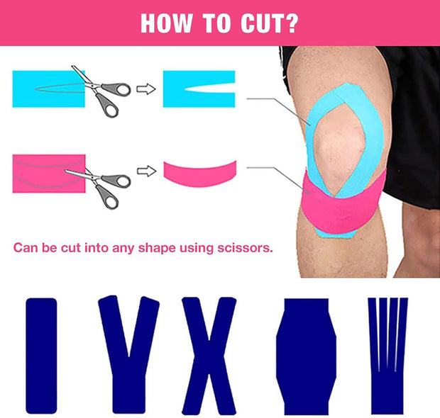 Muscle relaxing and pain relief tape