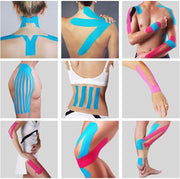 Muscle relaxing and pain relief tape