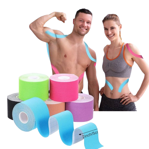 Muscle relaxing and pain relief tape