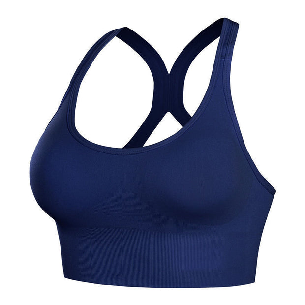 Sports Bra High Impact Support Woman Push Up Sexy Beautiful Back Yoga Padded Crop Top Workout Gym Fitness Running Underwear Bra