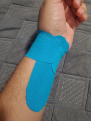 Muscle relaxing and pain relief tape