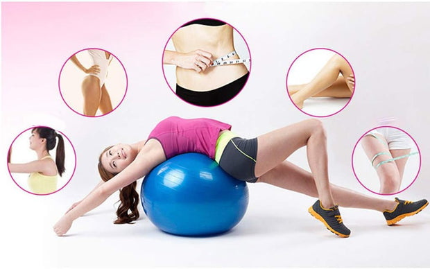 Gym ball for fitness, stability balance, yoga, pilates ball