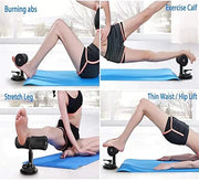 Foam and Metal Dolphy Sit-Ups And Push-Ups Assistant Device