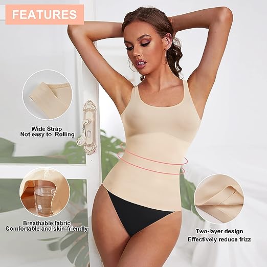 Slim Vest For Women - Tummy Control Seamless Body Shapewear